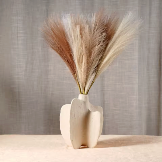 Escultura Deco Jarron Pimiento Blanco