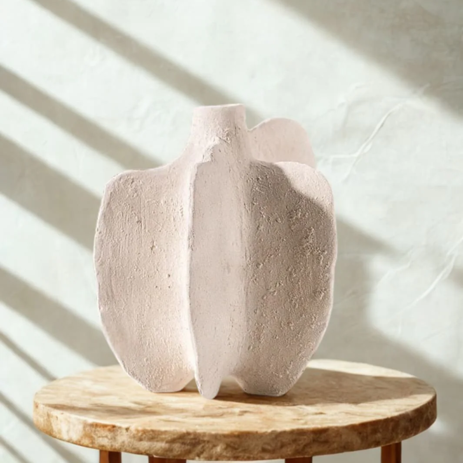 PREVENTA - Escultura Deco Jarron Pimiento Blanco