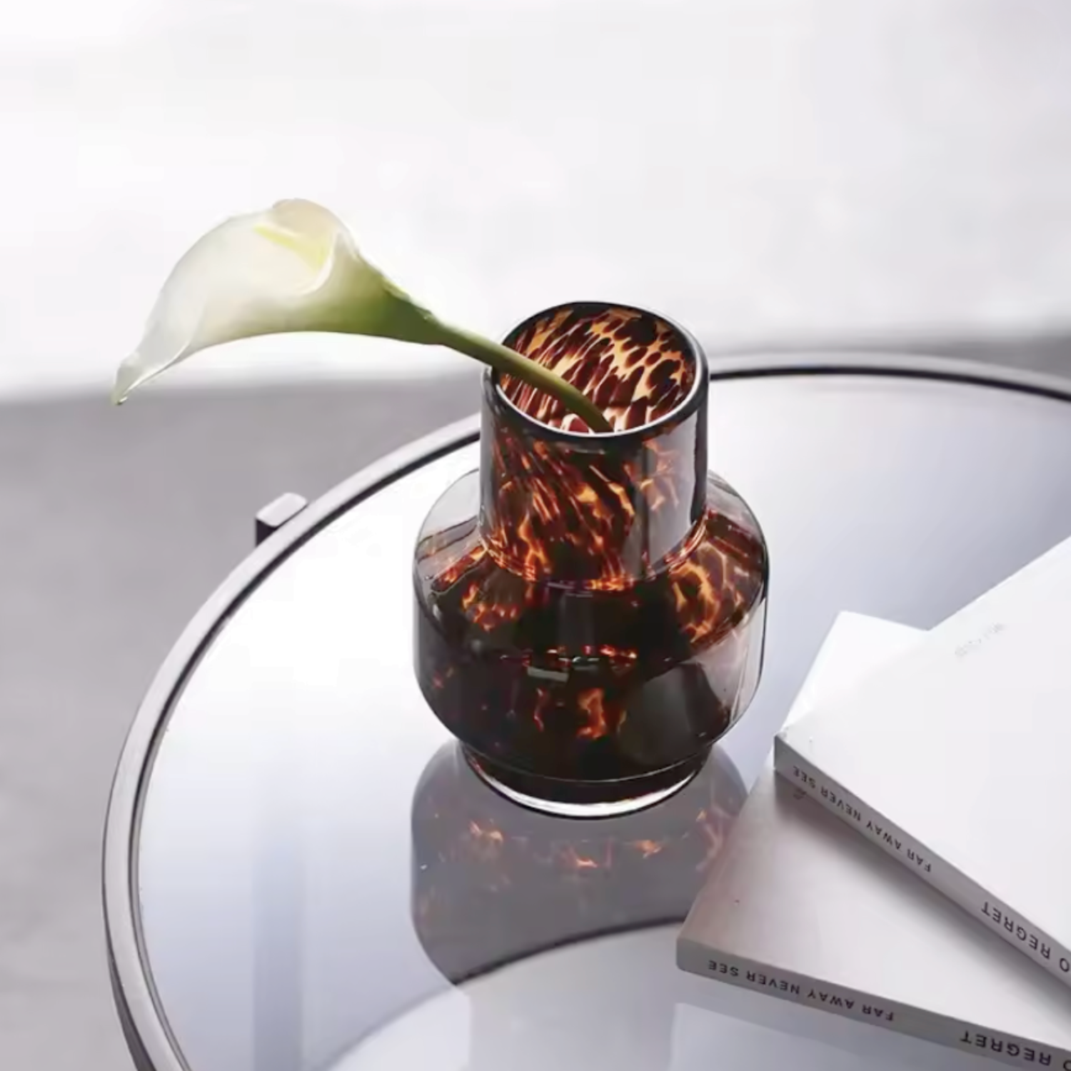 PREVENTA - Jarrón Print Carey Poligonal Edge