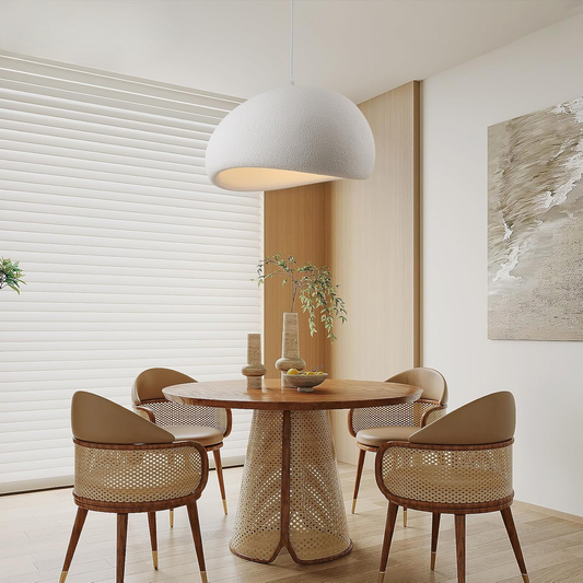 PREVENTA - Lampara de Techo Wabi Sabi Crema 60cm