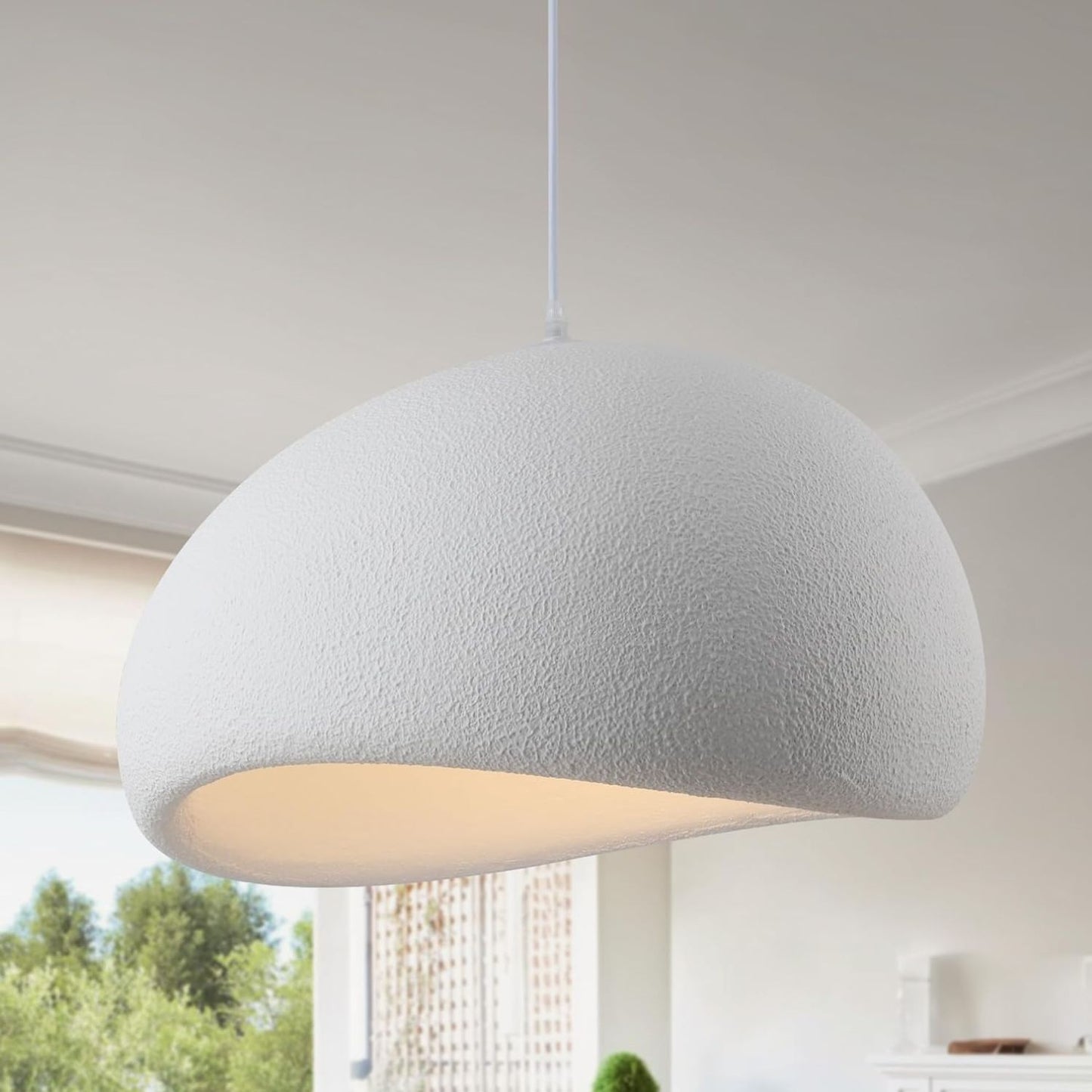 Lámpara de Techo Wabi Sabi Crema 60cm