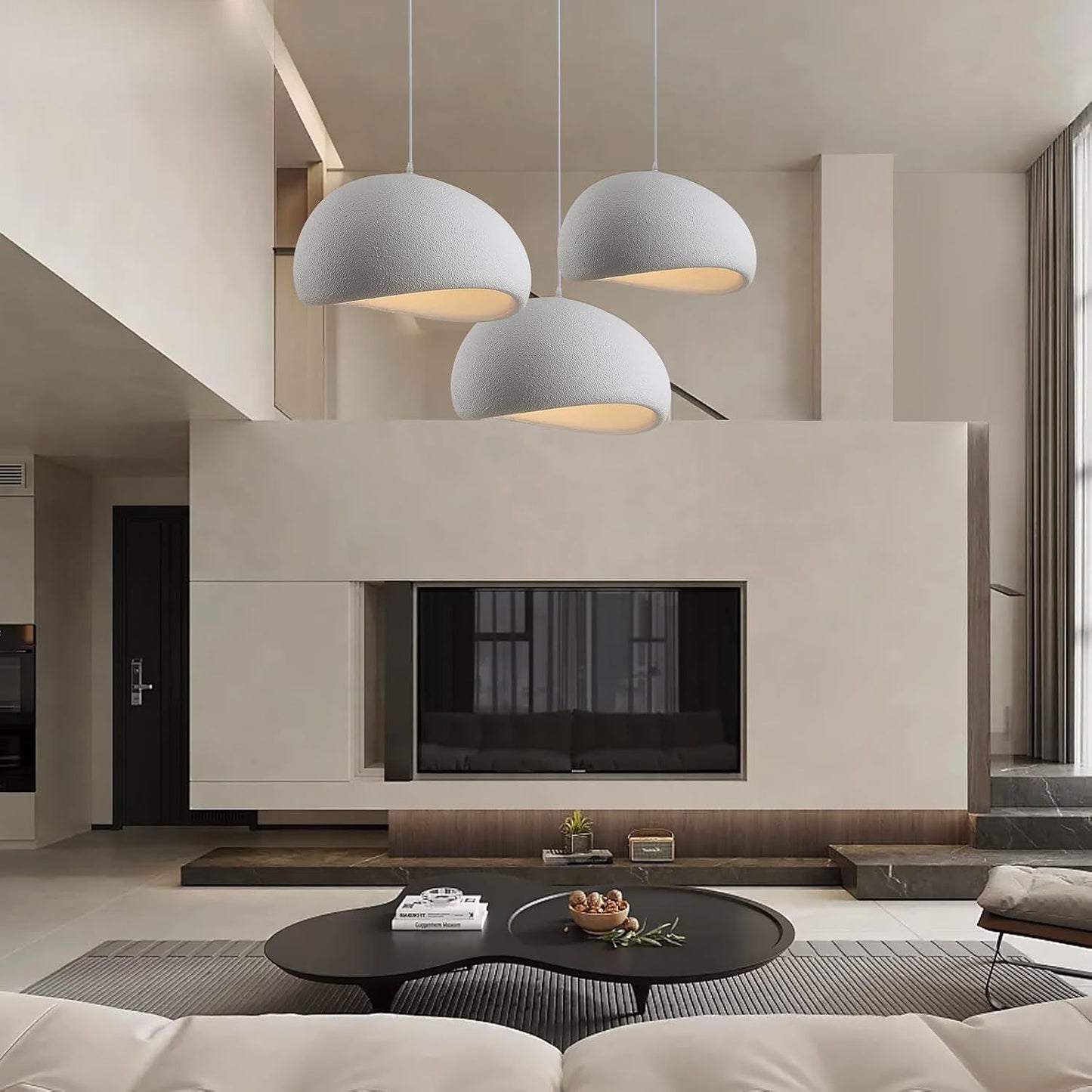 Lámpara de Techo Wabi Sabi Crema 60cm