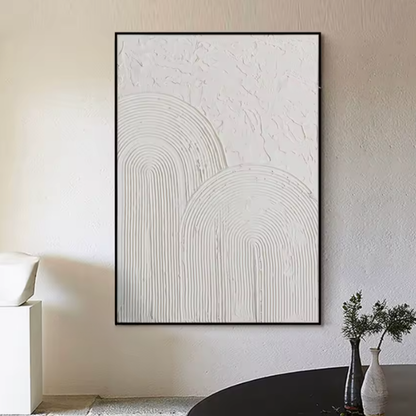 PREVENTA - Cuadro Textura Acrílico Arte Minimalista 70x50cm