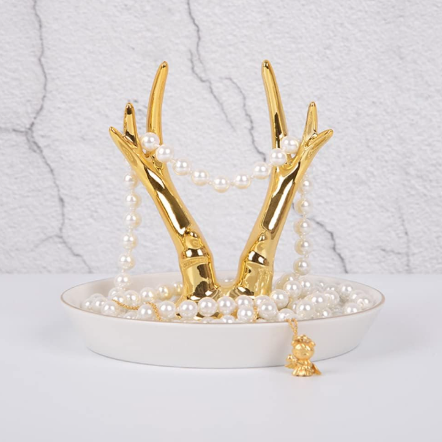 Plato Para Joyas Ciervo