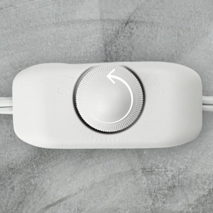 Lampara Calentadora de Velas Blanca