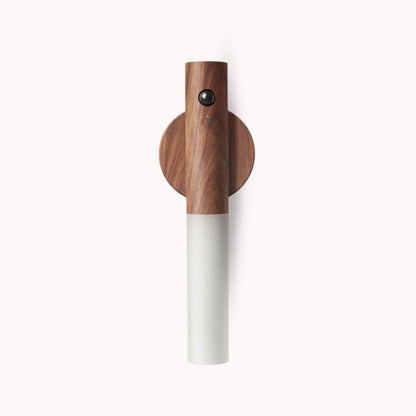 Luz Nocturna Portátil con Sensor Caoba