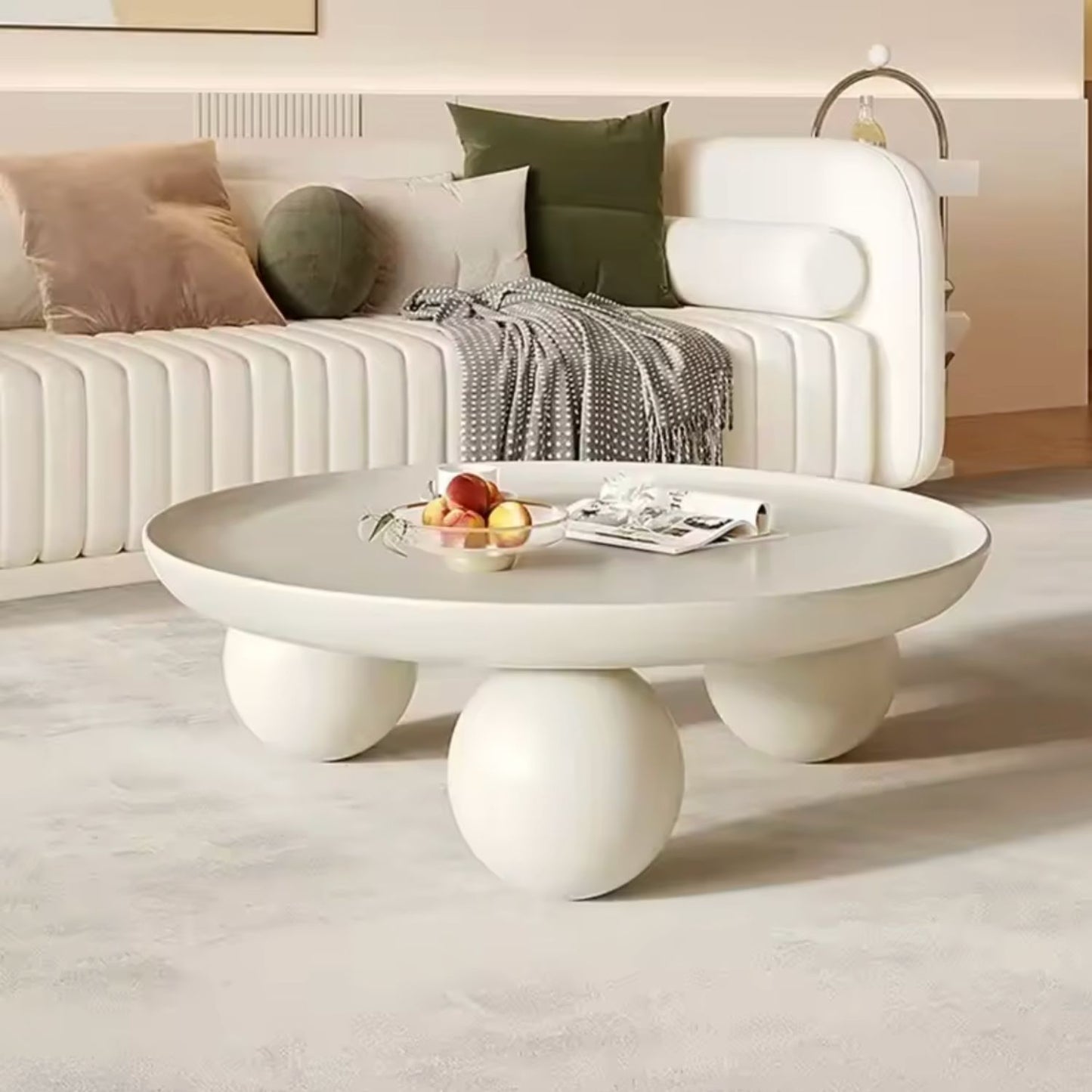 Mesa de Centro Redonda Escandinava Sphere