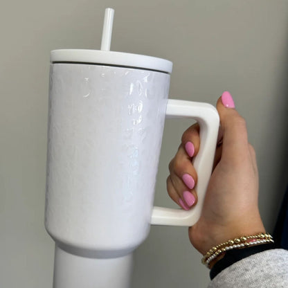 Vaso Térmico Blanco Print 1200ml