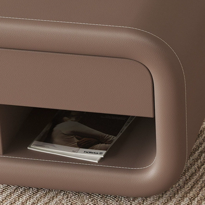 Velador Mocha Mousse Derecho Ecocuero