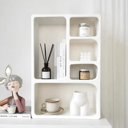 Repisa Organizador Geométrico Bogen Marfil