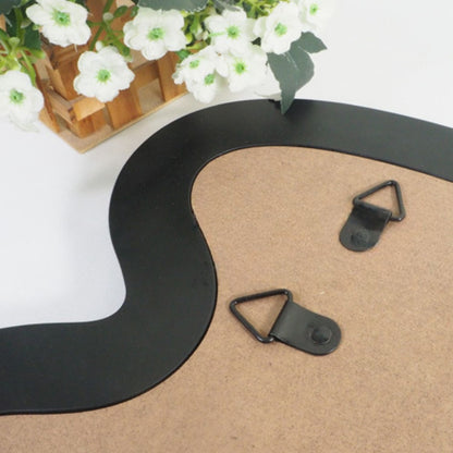 Espejo de Tocador Ondas Negro