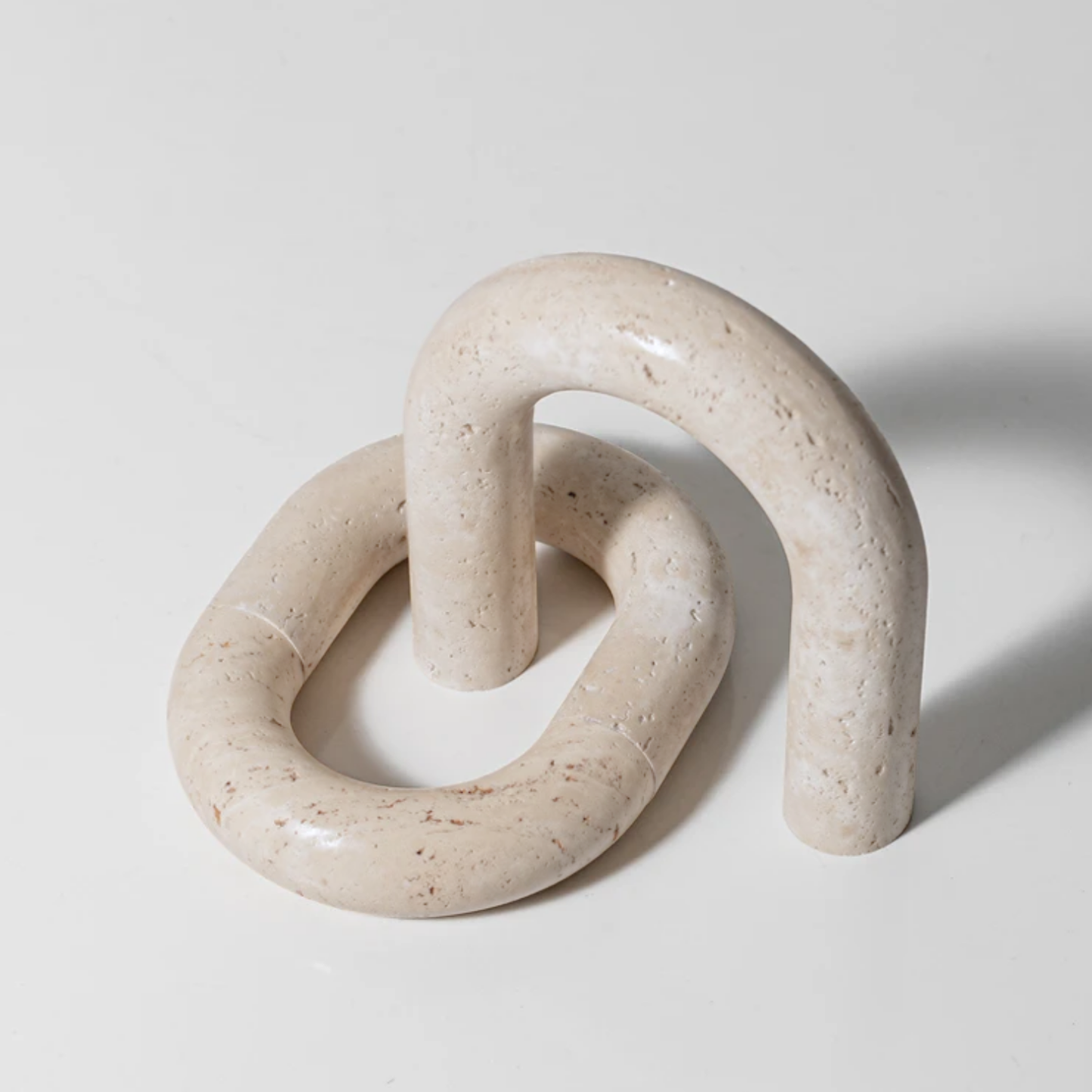 Set 3 Arcos Figura Deco Estilo Marmol Travertino