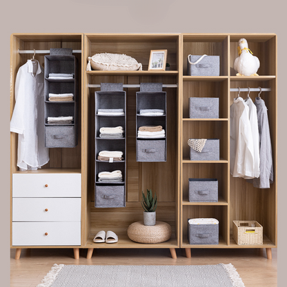 Organizador Colgante Para Ropa De 3 Divisiones