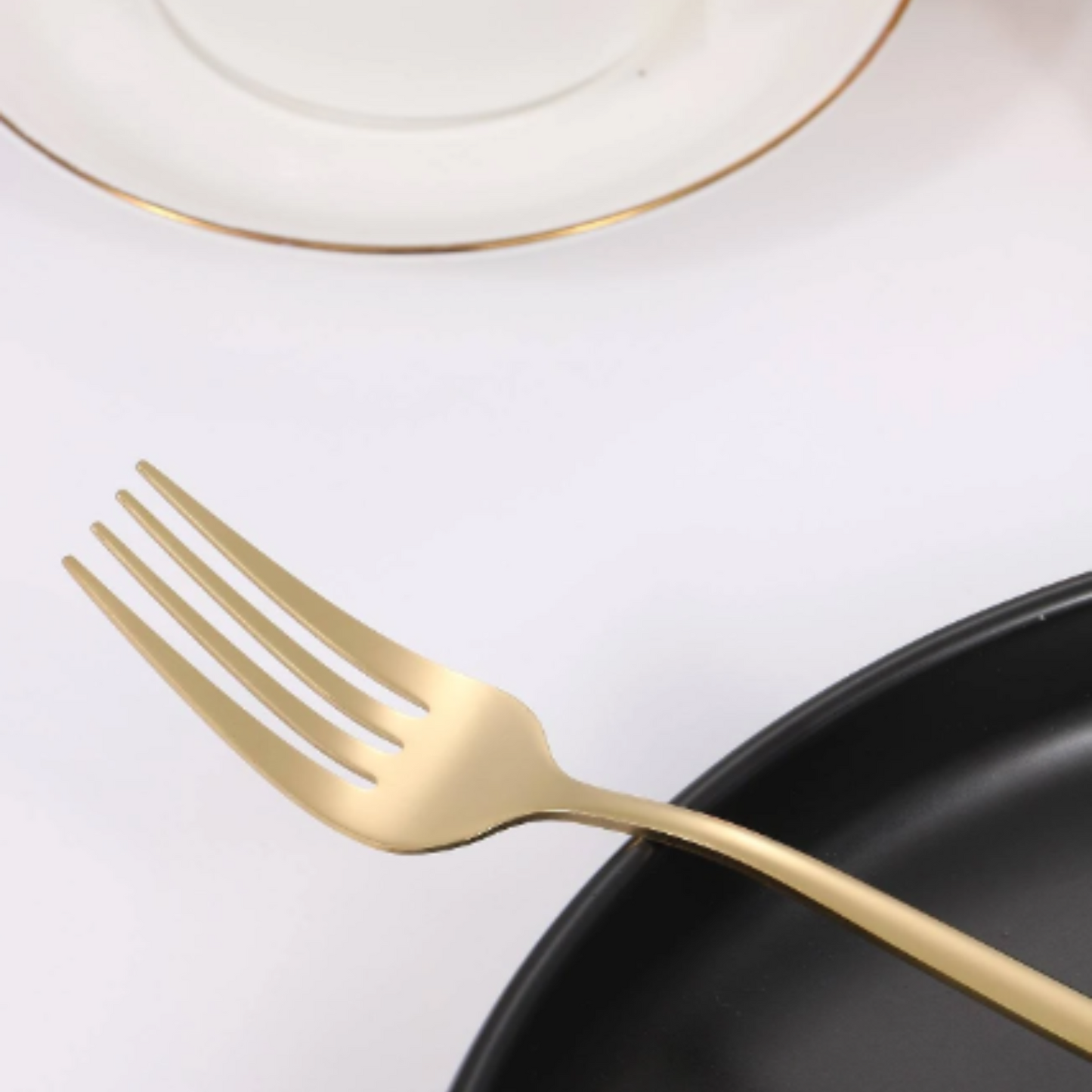 Set 36 Cubiertos Acero Inoxidable Ensalada y Postres