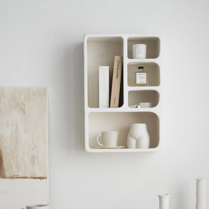 Repisa Organizador Geométrico Bogen Marfil