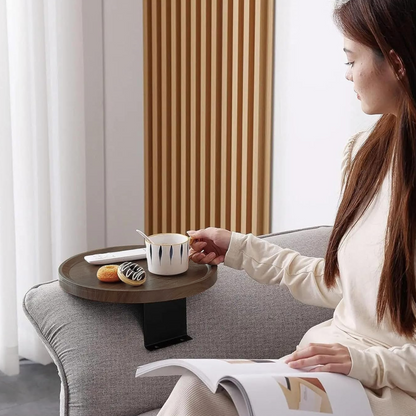 Mesa Para Sofá Café Redonda