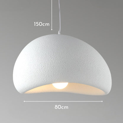 Lampara de Techo Wabi Sabi Crema 80cm