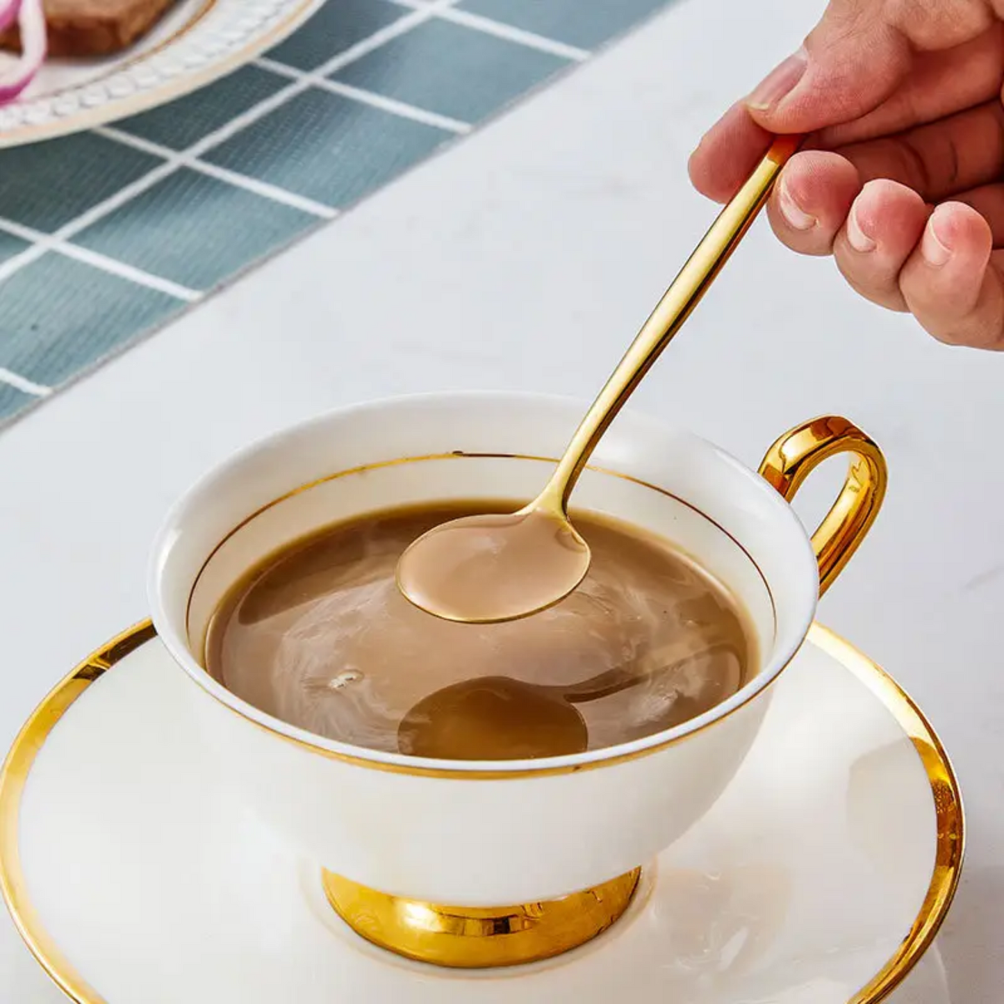 Set 36 Cubiertos Acero Inoxidable Ensalada y Postres