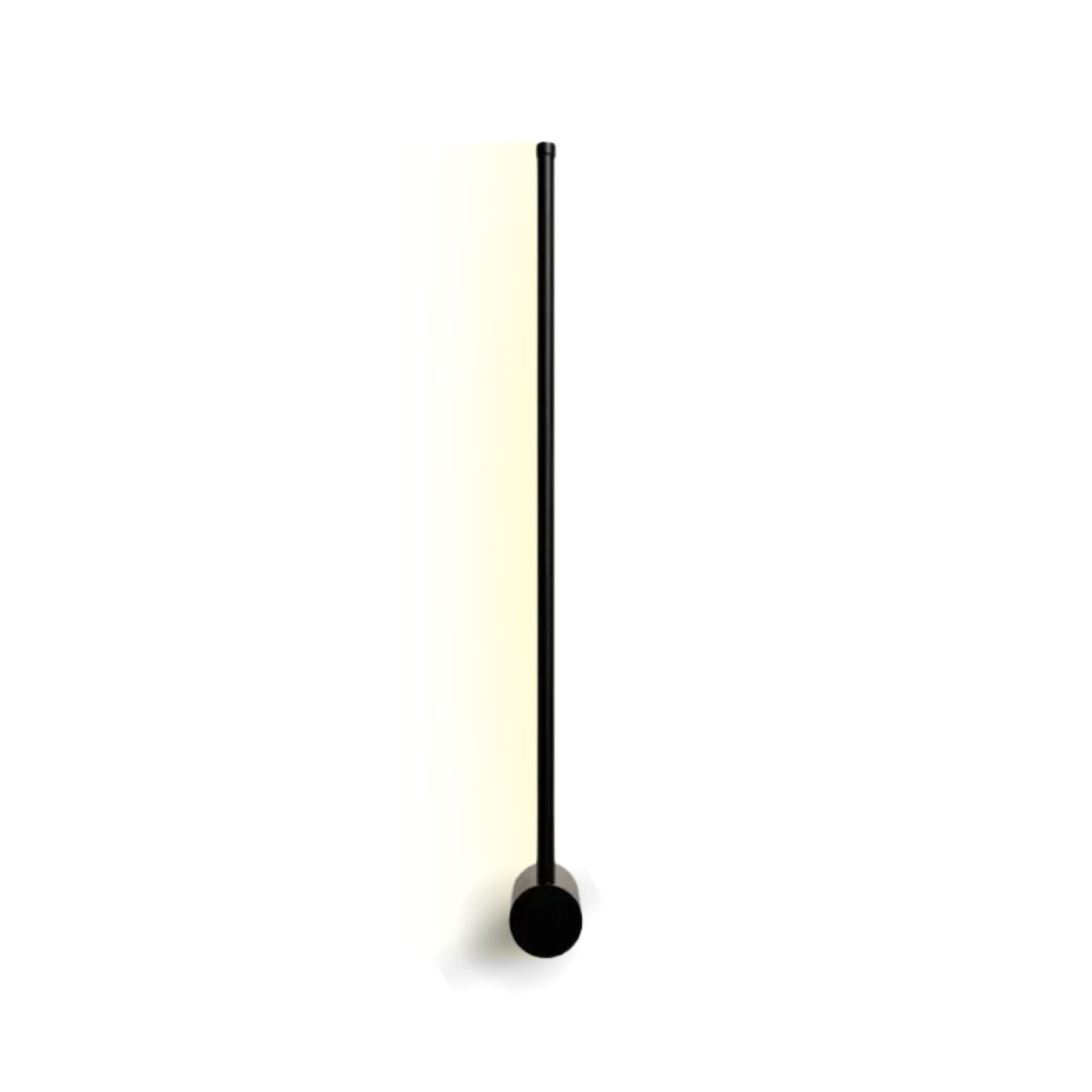 Lámpara De Aplique Linea 100cm Diseño A La Pared Minimalista Negro