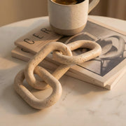 PREVENTA - Cadena Decorativa Roma de Travertino Natural