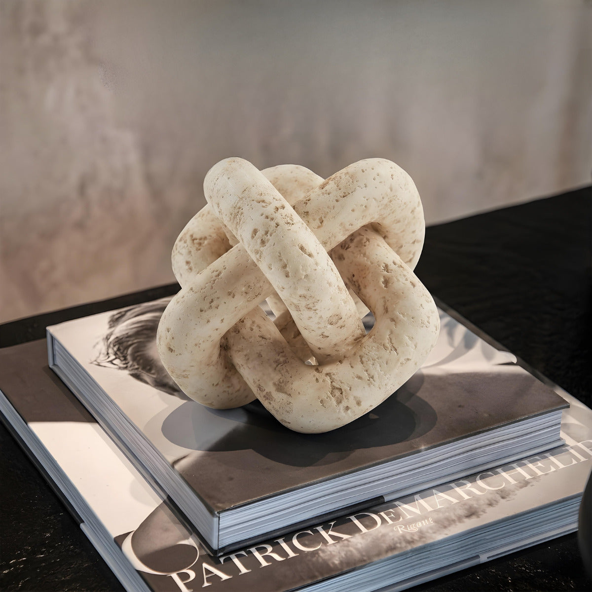 PREVENTA - Nudo de eslabones Decorativos Roma de Travertino