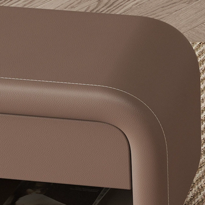 Velador Mocha Mousse Derecho Ecocuero