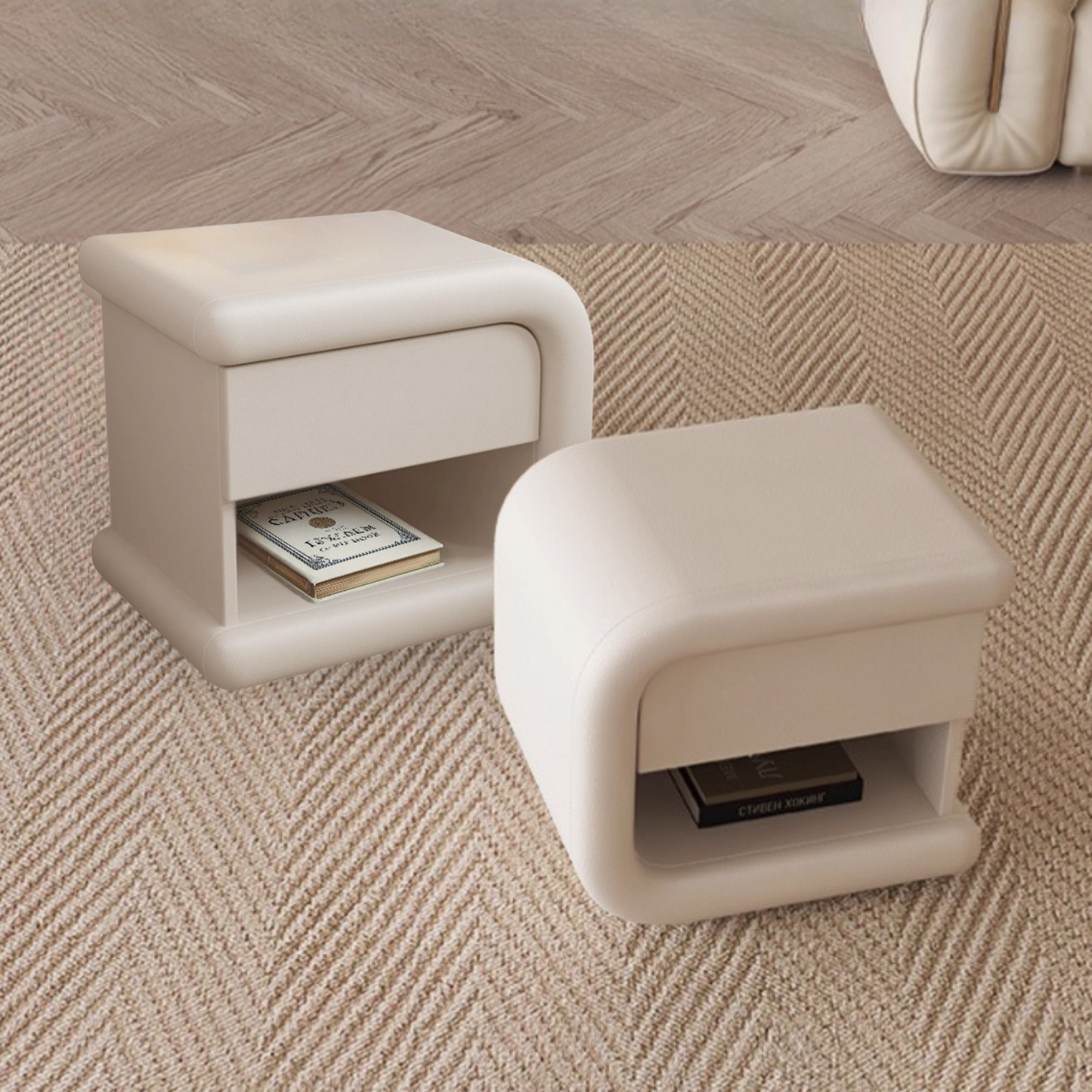 Velador Gardenia Izquierdo Ecocuero