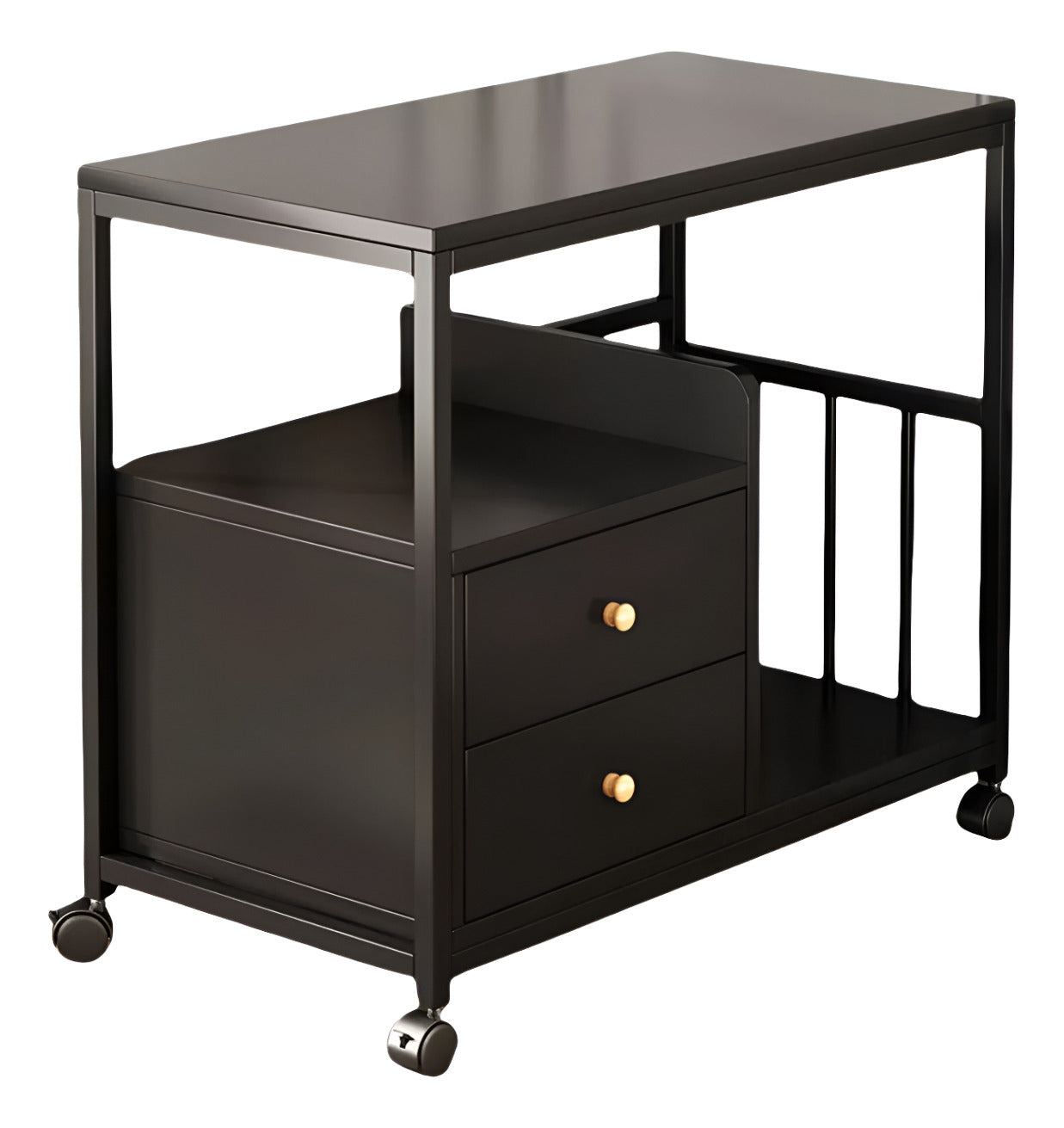 Mesa Bar Organizadora Lateral con Cajones