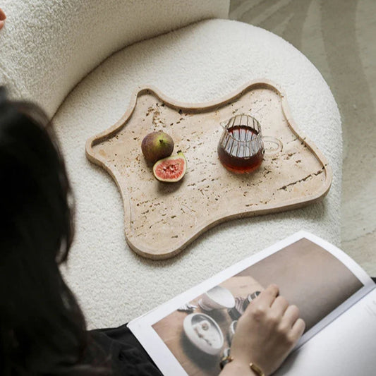 PREVENTA - Bandeja Irregular de Piedra