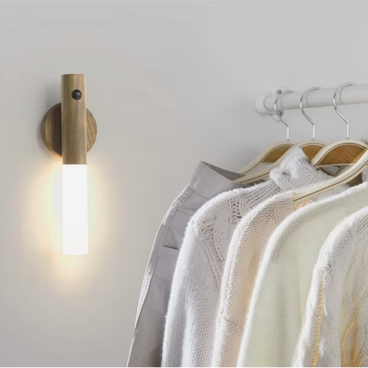 Luz Nocturna Portátil con Sensor Cerezo