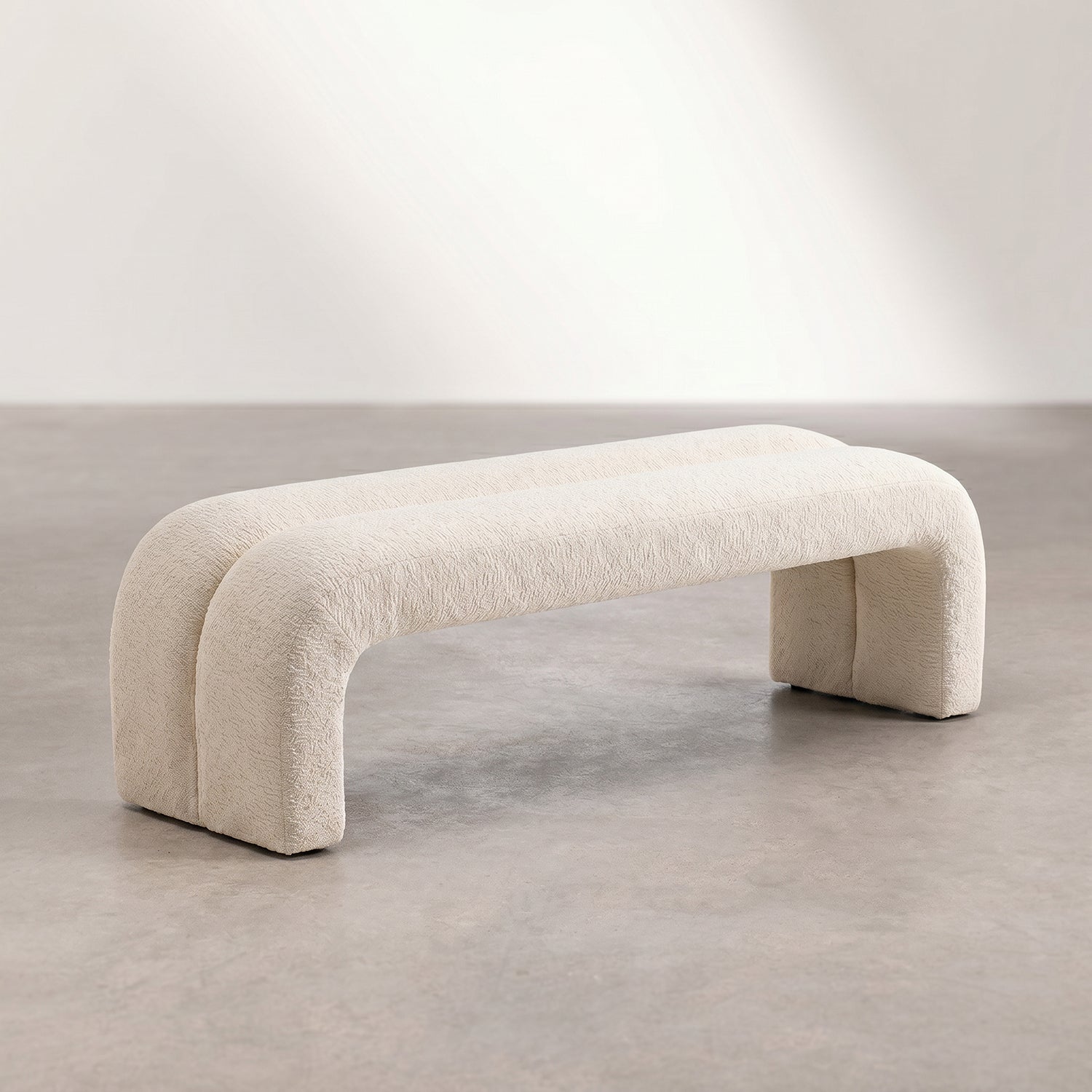PREVENTA - Banqueta Otomana Chenille Velvet Dax