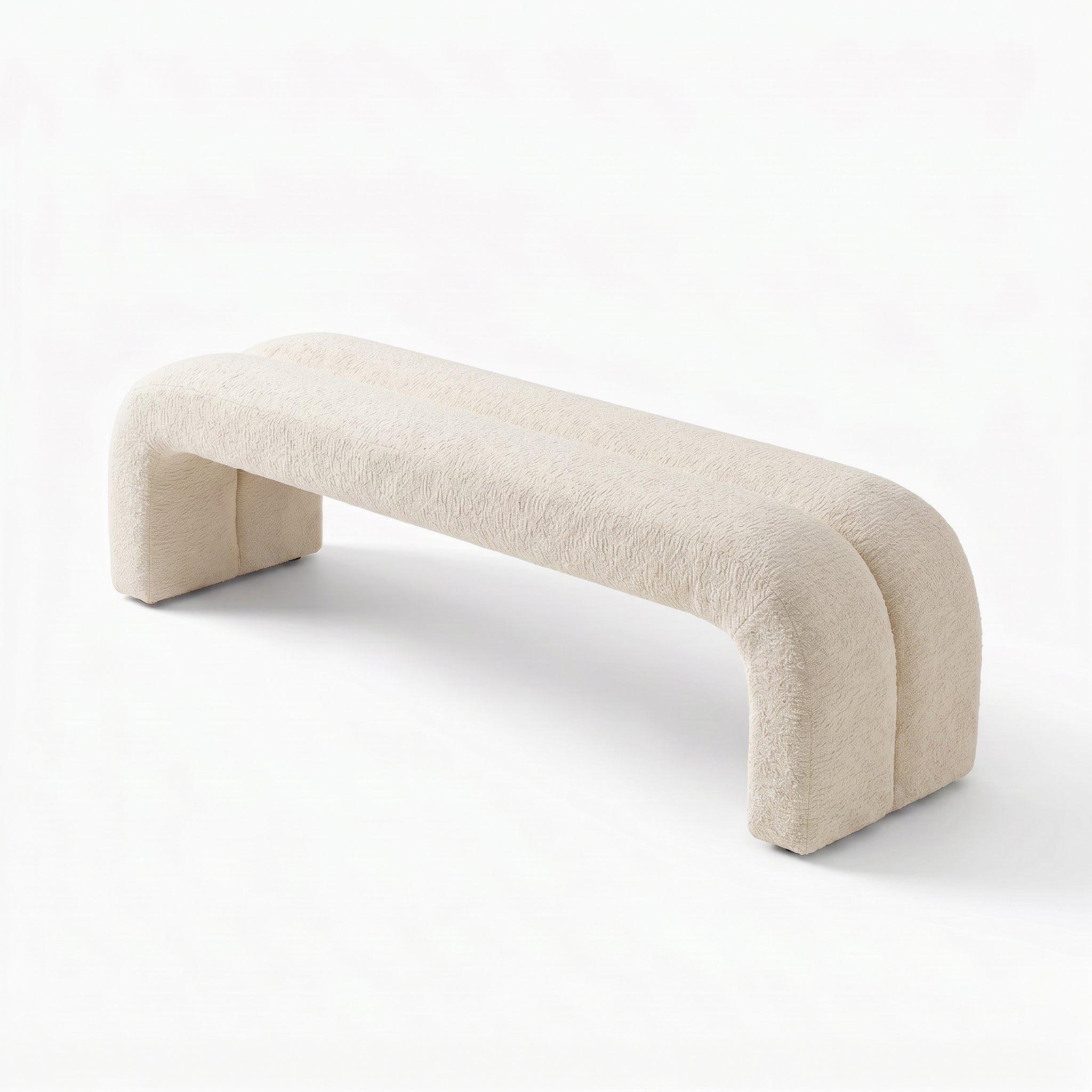 PREVENTA - Banqueta Otomana Chenille Velvet Dax