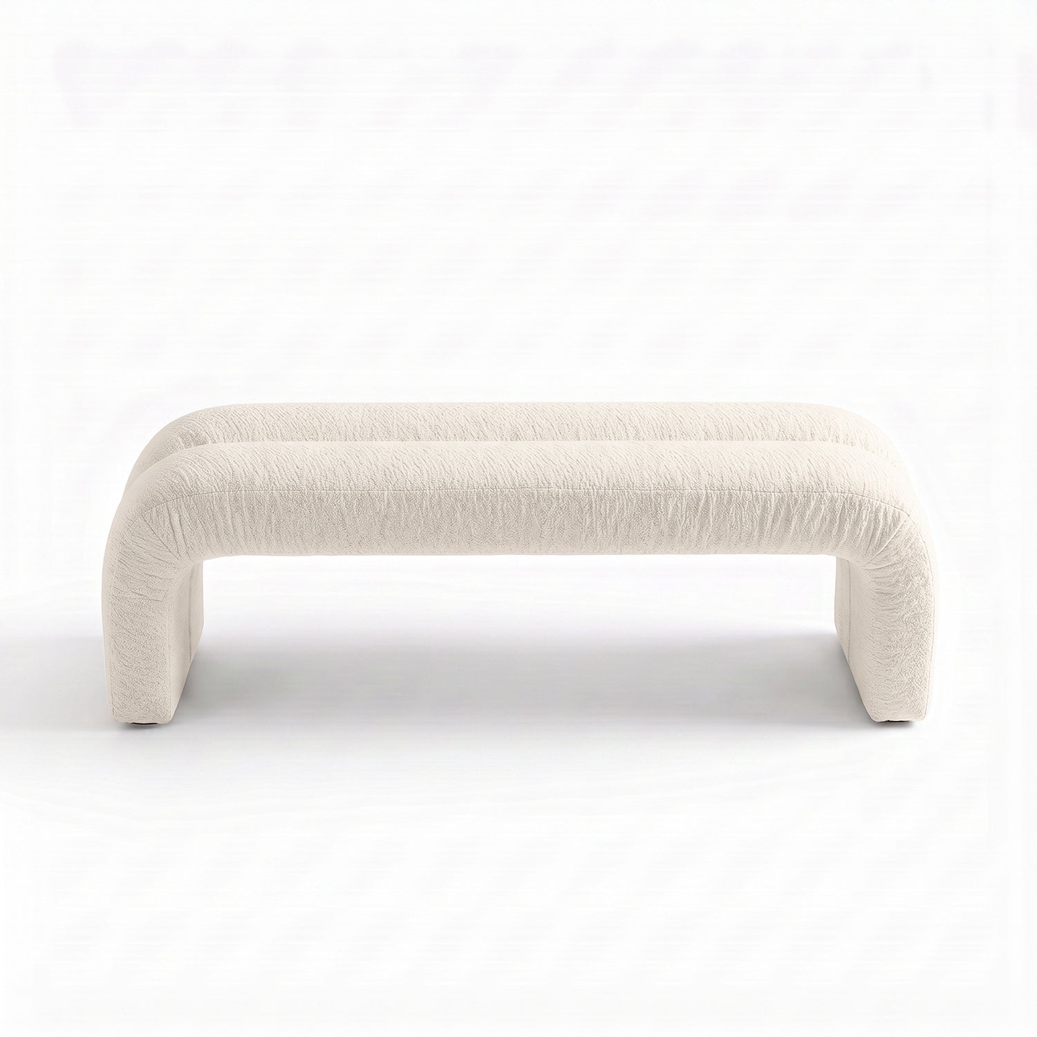 PREVENTA - Banqueta Otomana Chenille Velvet Dax