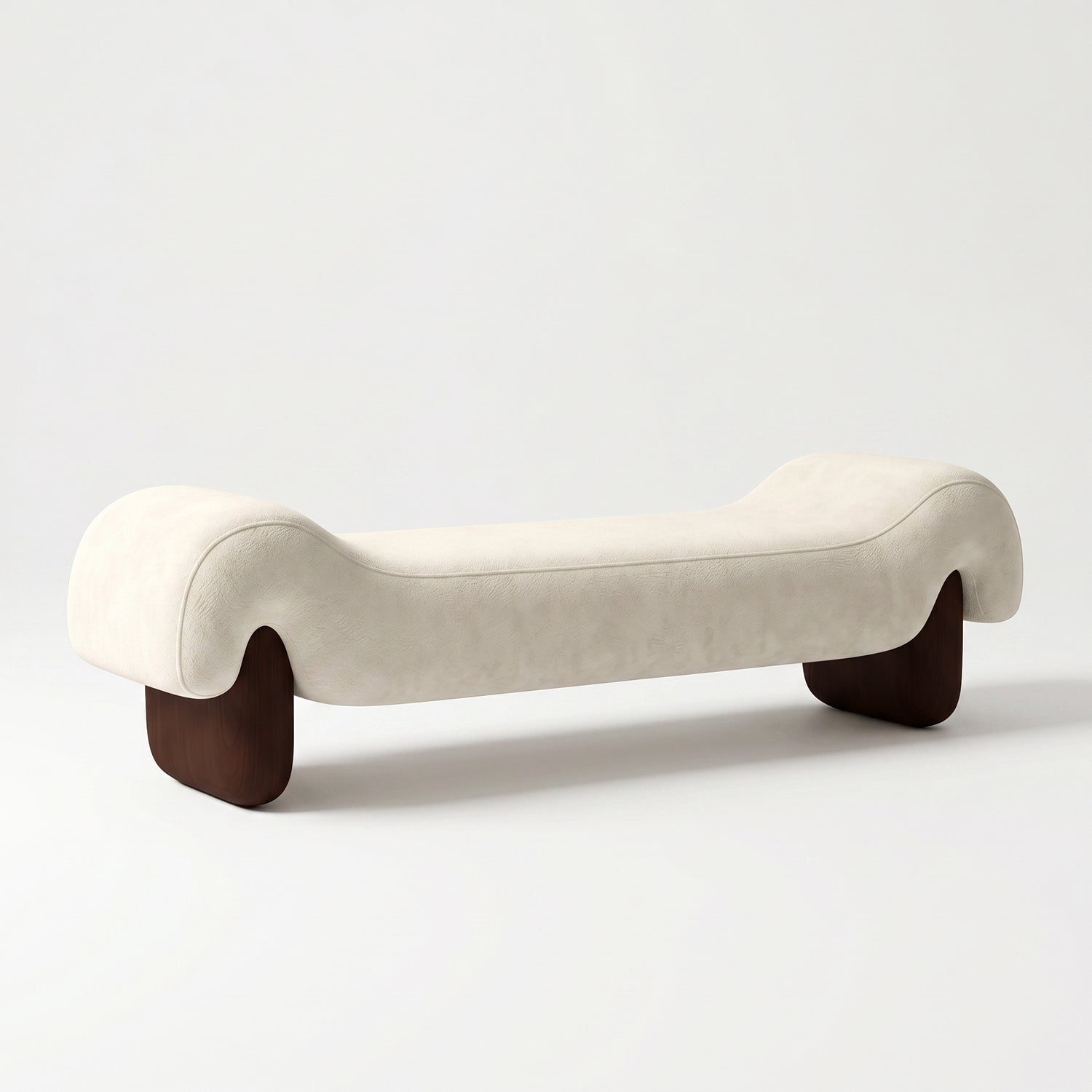 PREVENTA - Banqueta Otomana Chenille Velvet Line