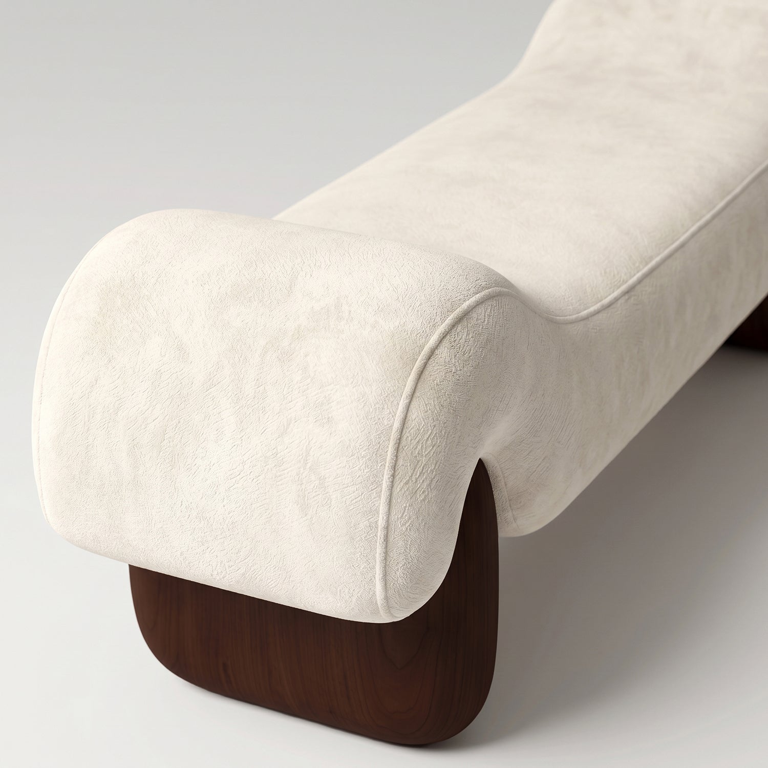 PREVENTA - Banqueta Otomana Chenille Velvet Line