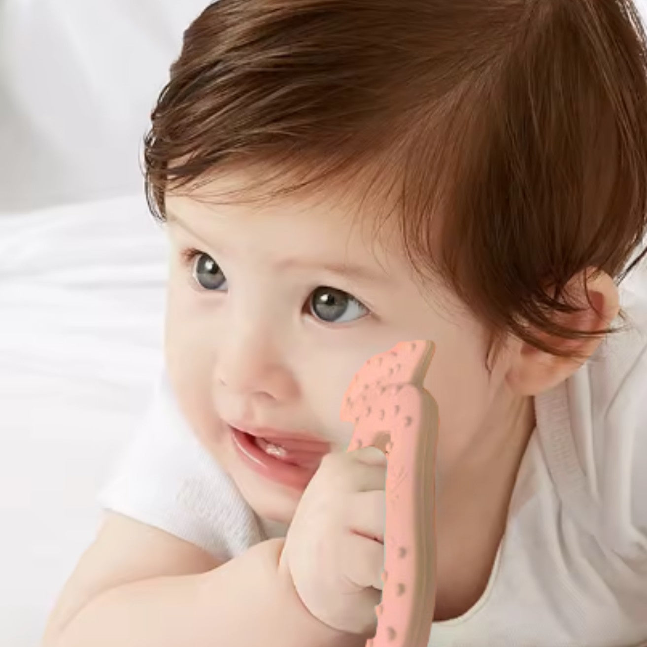 Mordedor Silicona con Texturas Fruta