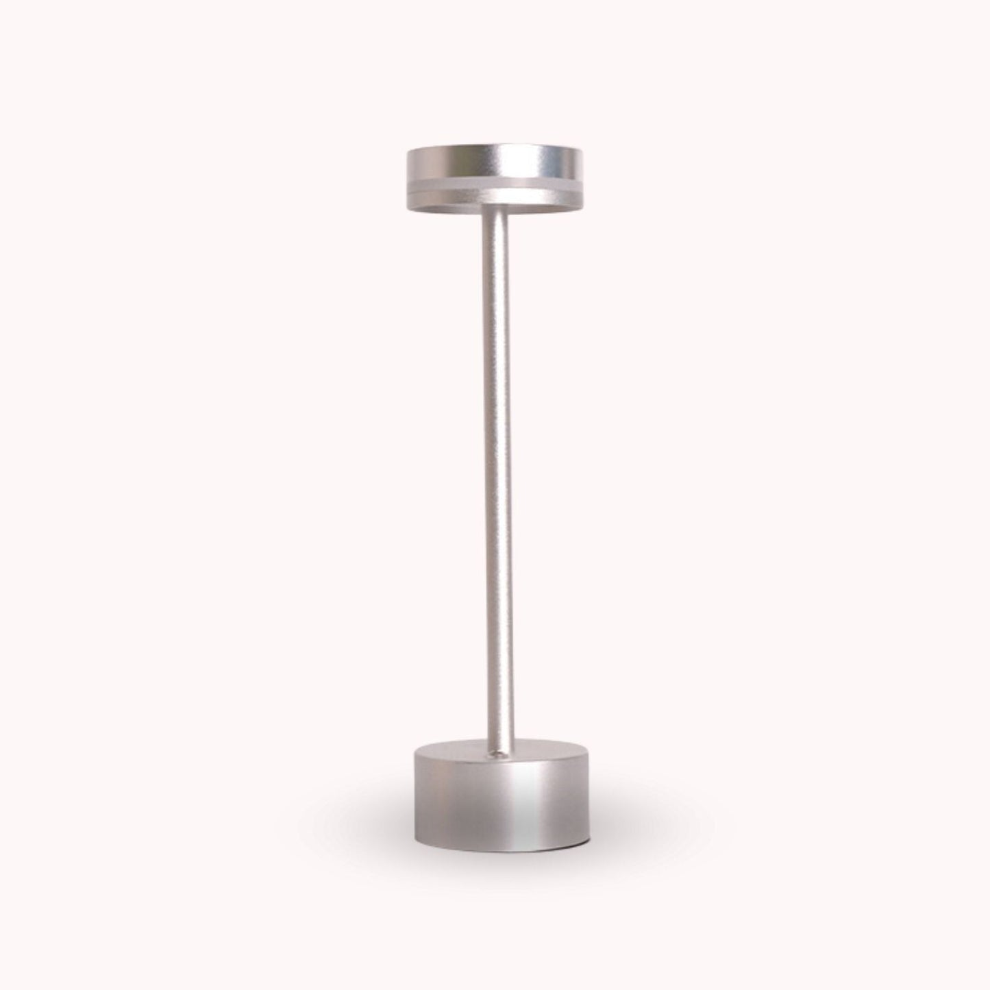 Lámpara Led Alta Recargable Plateado