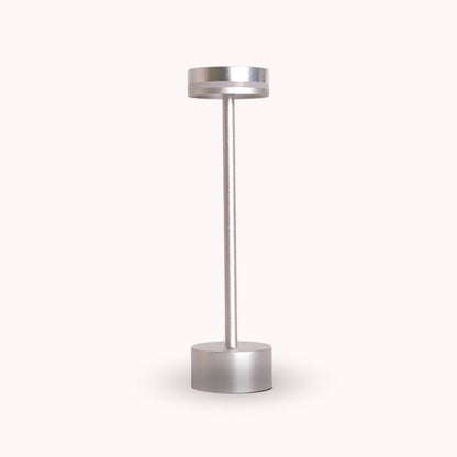 Lámpara Led Alta Recargable Plateado