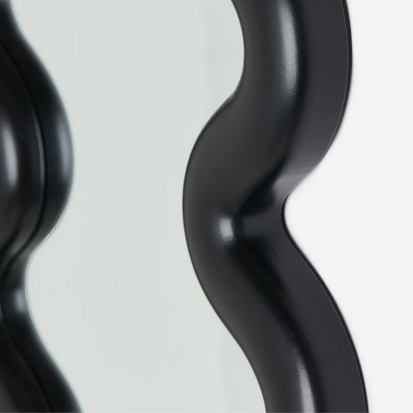 Espejo de Tocador Ondas Negro