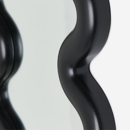 Espejo de Tocador Ondas Negro