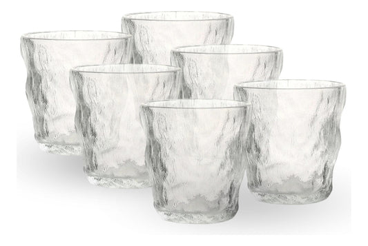 Set 6 Vasos Licor Relieve 300ml