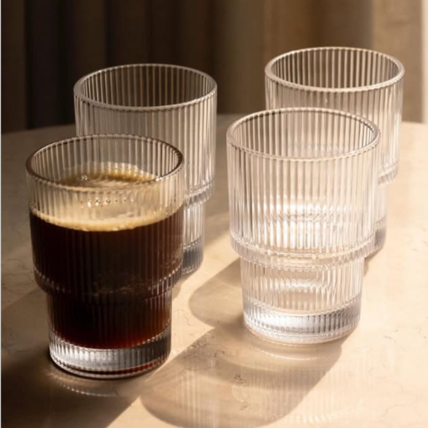 Set de 4 Vasos Highball Para Coctelería 180ml