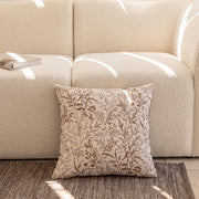 PREVENTA -  Cojín Botánico Jacquard Beige