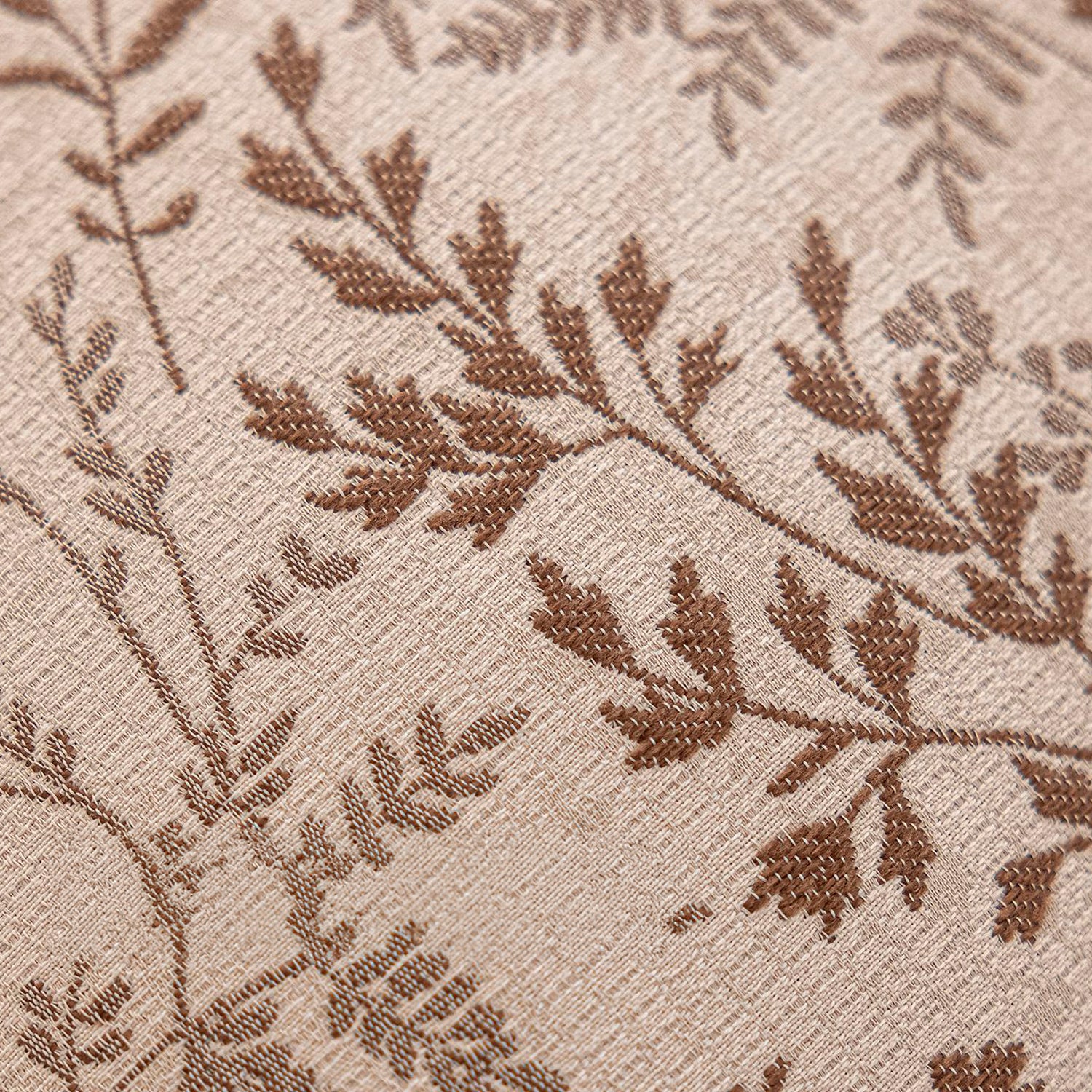 PREVENTA -  Cojín Botánico Jacquard Beige