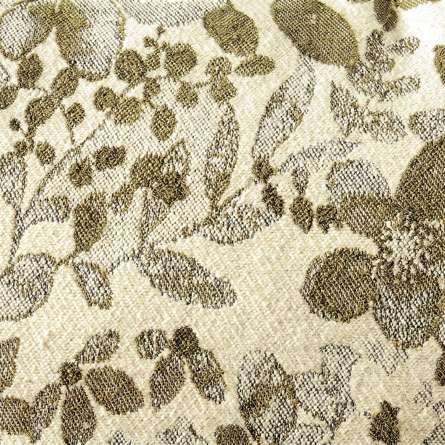 PREVENTA - Cojín Floral Jacquard Verde
