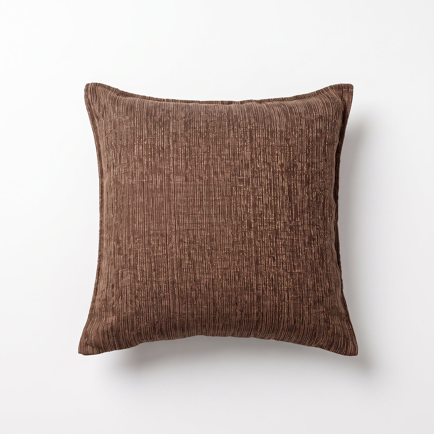 PREVENTA - Cojín Texturizado Jacquard Café