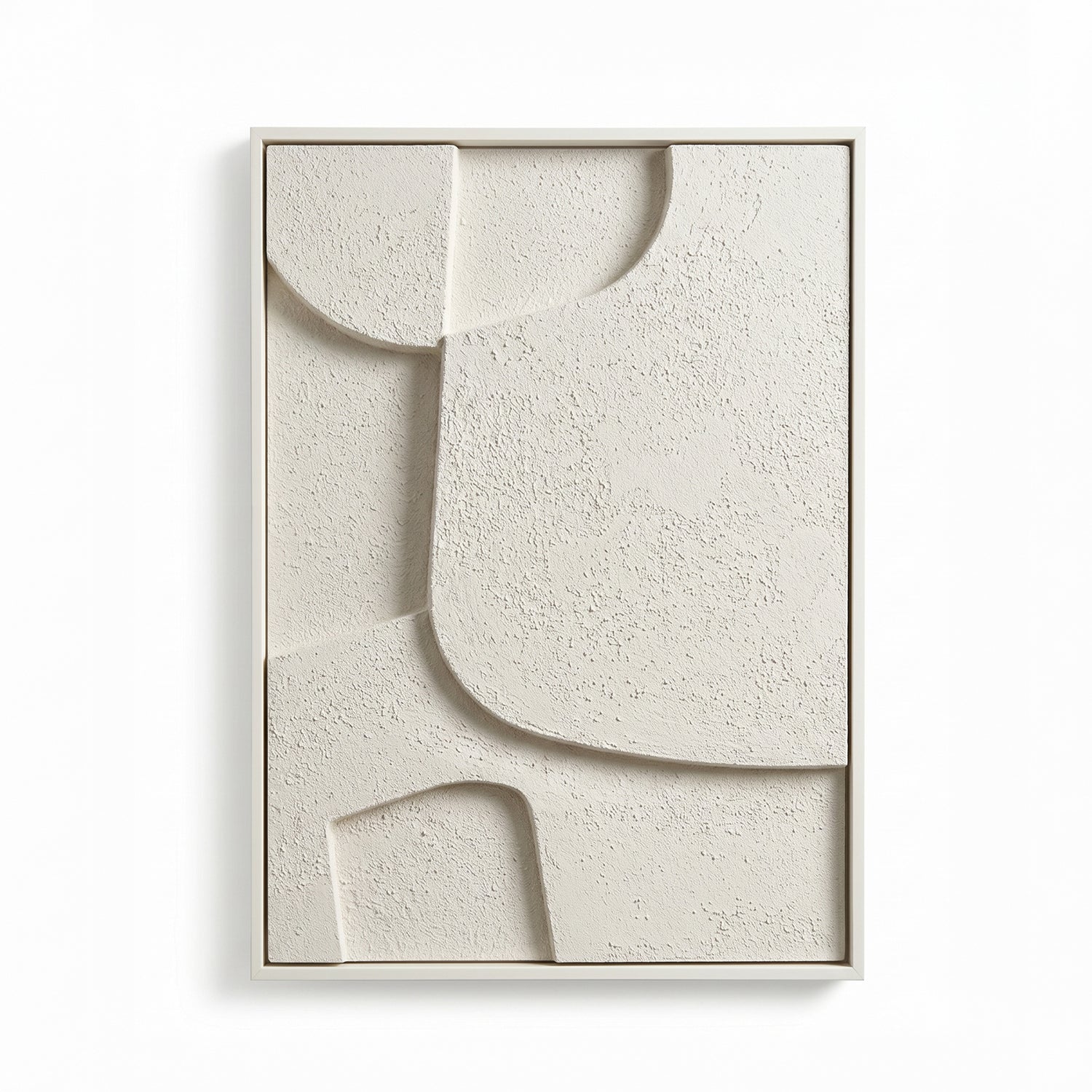 Cuadro Abstracto 3D Beige Sand