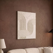 PREVENTA - Cuadro Decorativo con Textura Arcos Zen