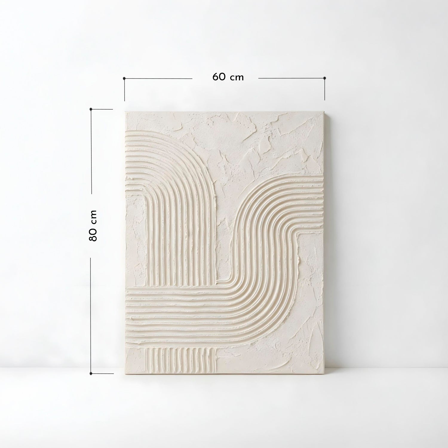 PREVENTA - Cuadro Decorativo con Textura Arcos Zen