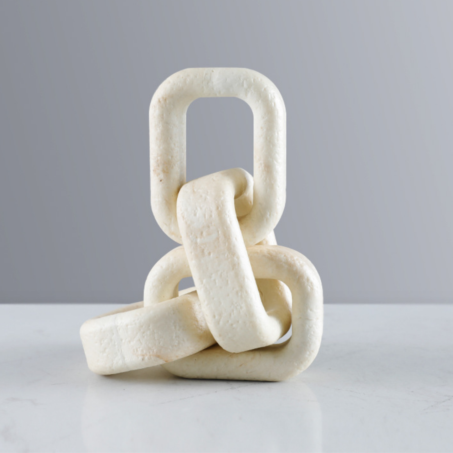 Eslabones Decorativos Adorno Cadena Beige